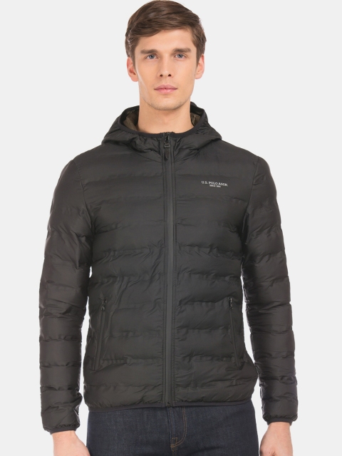 

U S Polo Assn Men Black Puffer Jacket