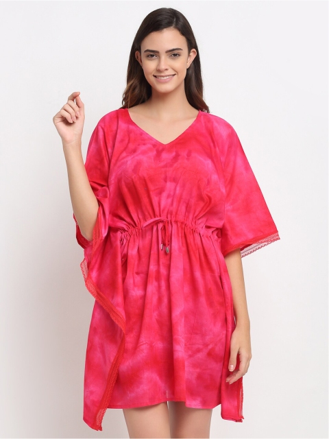 

EROTISSCH Woman Pink Kaftan Nightdress