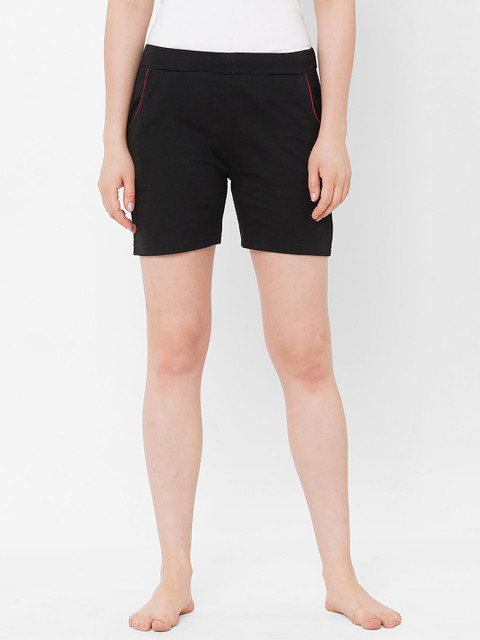 

Sweet Dreams Women Black Lounge Shorts