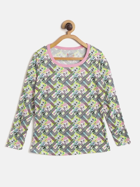 

GAME BEGINS Girls Assorted Cotton Powerpuff Girls Print T-shirt