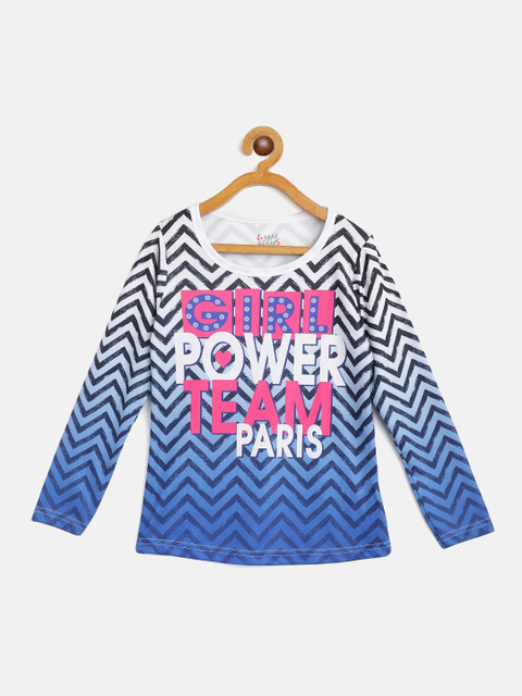 

GAME BEGINS Girls Assorted Printed T-shirt