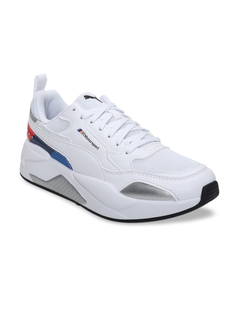 

Puma Unisex Kids White Colourblocked Sneakers
