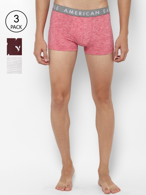 

AMERICAN EAGLE OUTFITTERS Men Pack Of 3 Trunks, Pink
