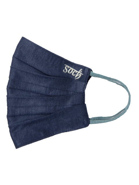 

Soch Adults Pack of 3 Navy Blue Signature Collection Solid Hue Masks