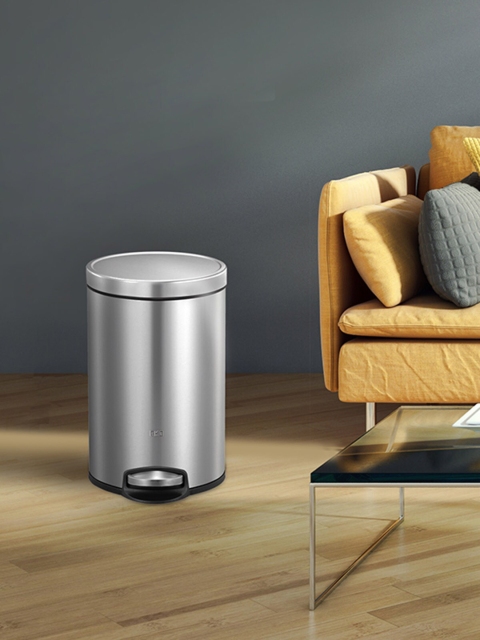 

OBSESSIONS Metallic Artistic Eko-Step 8 Litres Dustbin