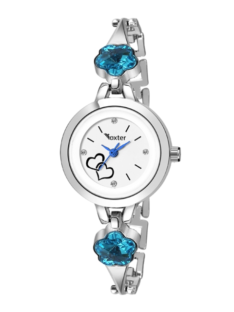 

Foxter Women Silver Brass Dial & Silver Toned Straps Analogue Watch FX-329