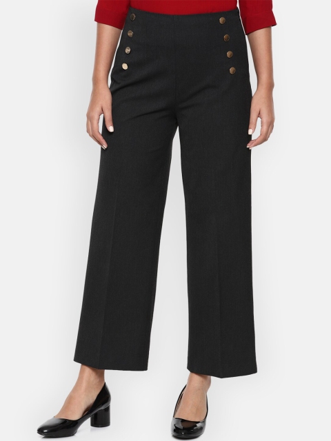 

Van Heusen Woman Black Parallel Trousers