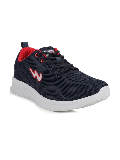 

Campus Men Navy Blue Mesh Running Non-Marking Shoes