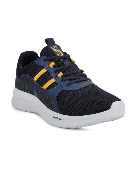 

Campus Men Navy Blue Mesh Running Non-Marking Shoes