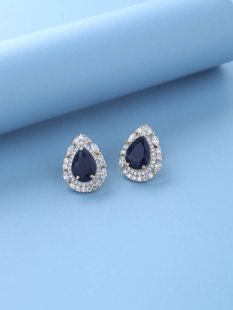 

Tistabene Blue Contemporary Studs Earrings