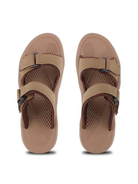 

Sparx Men Camel Brown Solid Comfort Sandals