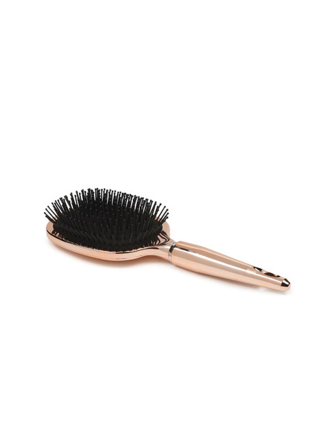 

FOREVER 21 Rose Gold & Black Ball-Tip Hair Brush