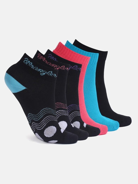 

Wrangler Women Pack Of 6 Assorted Ankle-Length Socks