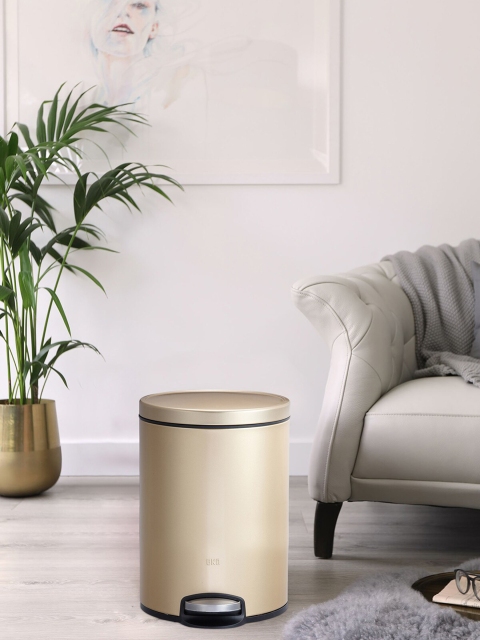 

OBSESSIONS Champagne Artistic Eko-Step 8 Litres Dustbin