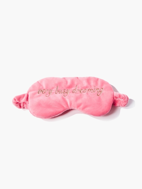 

FOREVER 21 Pink Dreaming Graphic Eye Mask
