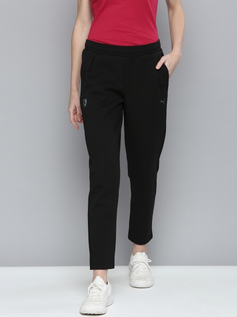 

PUMA Motorsport Women Black Solid Ferrari Style Sweat Pants