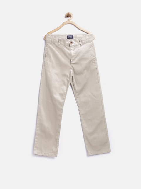 

The Childrens Place Boys Beige Trousers