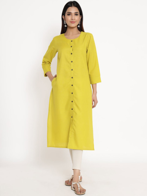 

ZOLA Women Green Kurta