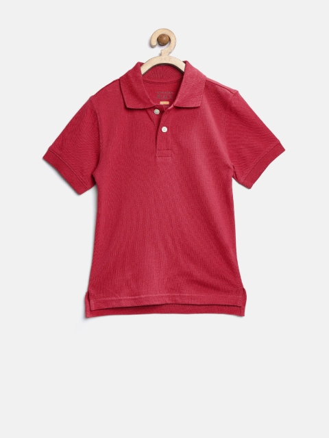 

The Childrens Place Boys Red Polo T-shirt