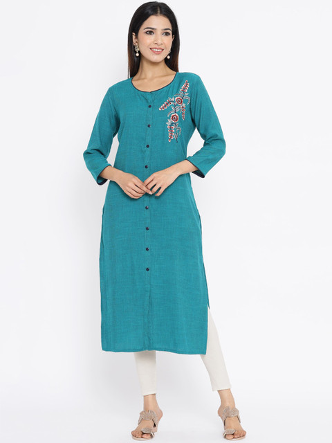

ZOLA Women Blue Kurta