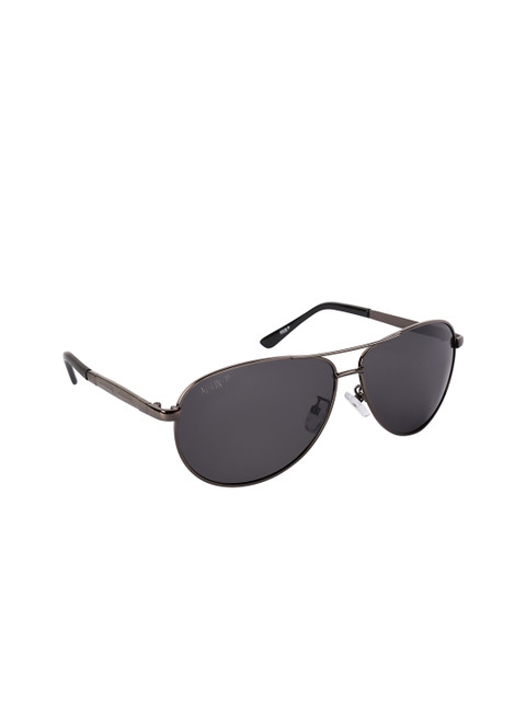 

AISLIN Unisex Grey Polarised & UV Protected Aviator Sunglasses