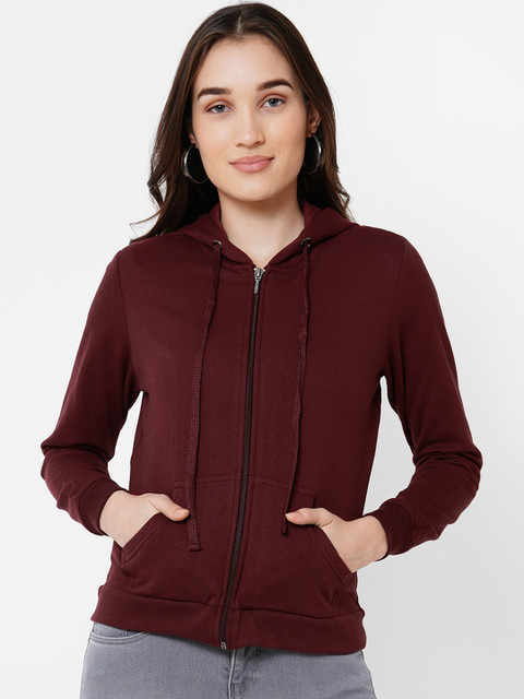 

Kraus Jeans Women Maroon Sweatshirt