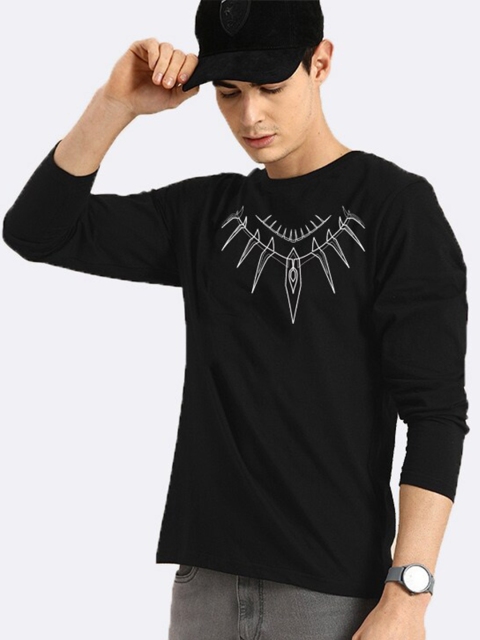 

Bewakoof Men Black Printed T-shirt