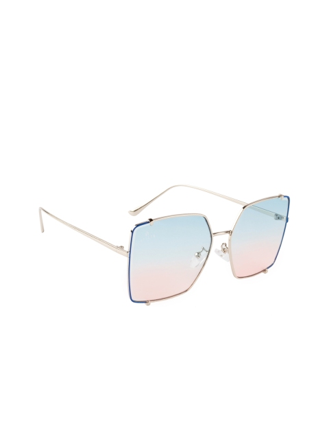 

AISLIN Women Blue UV Protected Oversized Sunglasses