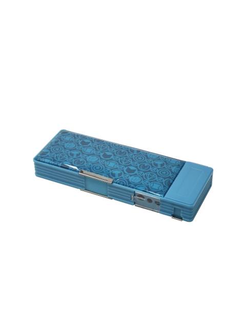 

Marvel Blue & Yellow Avenger Printed Magnetic Pencil Box