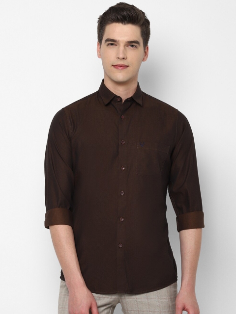 

Allen Solly Men Brown Slim Fit Casual Shirt