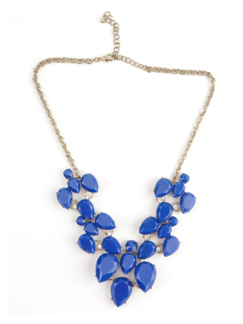 

ODETTE Women Blue & Gold-Toned Necklace