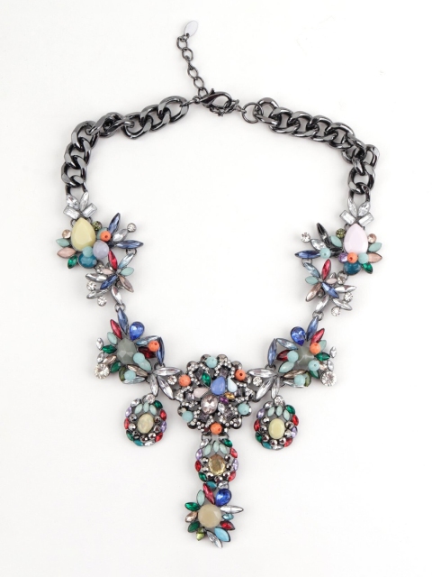 

ODETTE Women Multicoloured Antique Necklace, Multi