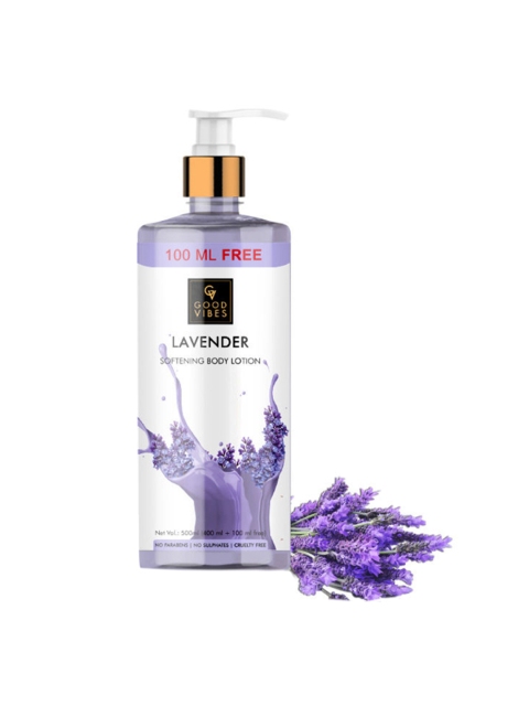

Good Vibes Transparent Lavender Softening Body Lotion