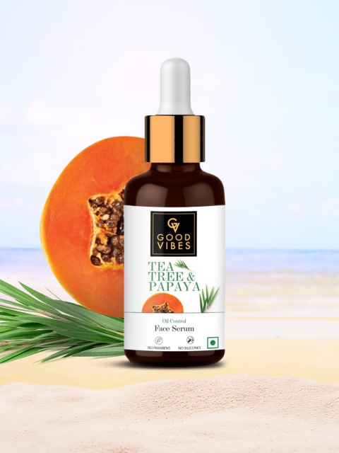 

Good Vibes Transparent Tea Tree & Papaya Oil Control Face Serum