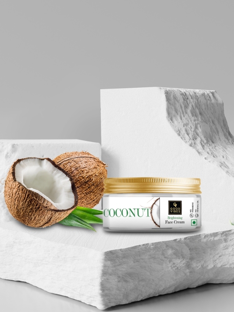 

Good Vibes Transparent Coconut Brightening Face Moisturiser