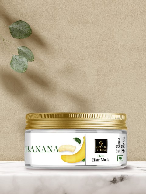 

Good Vibes Transparent Banana Shine Hair Mask