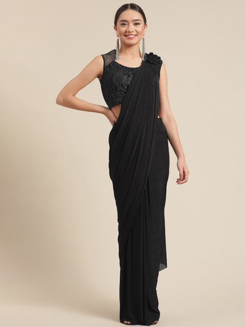 

Grancy Black Ready to Wear Saree