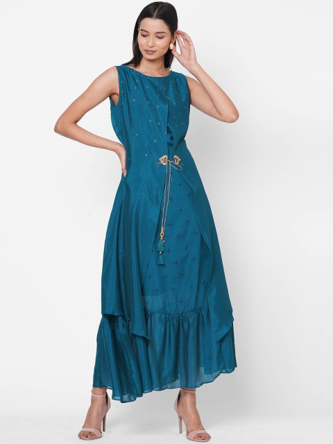 

ZOLA Women Blue Anarkali Kurta