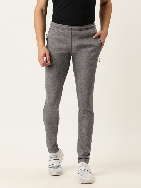 

Sports52 wear Men Black Self-Design Slim Fit Track Pants