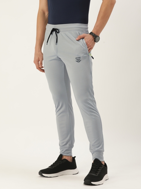 

Sports52 wear Men Grey Solid Slim Fit Joggers