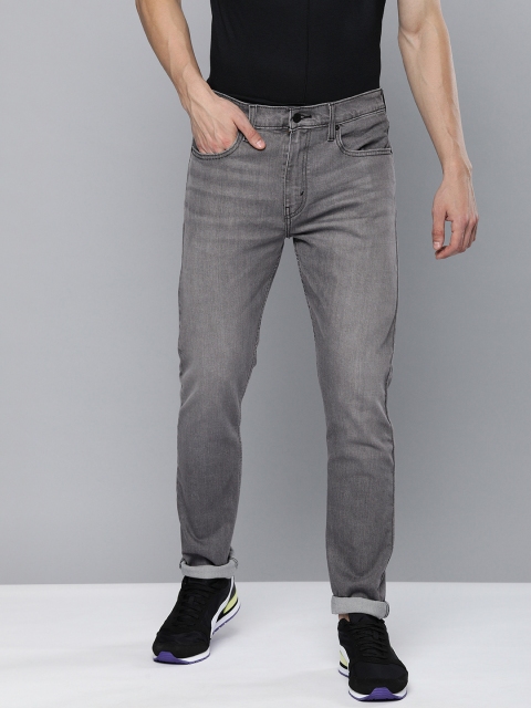 

Levis Men Charcoal Grey 512 Slim Tapered Fit Light Fade Stretchable Jeans