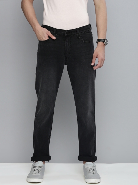 

Levis Men Black Slim Fit Mid-Rise Light Fade Stretchable Jeans