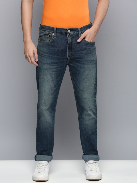

Levis Men Blue 512 Classic Ondra Tapered Fit Heavy Fade Stretchable Jeans