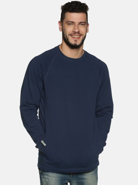 

Soul Space Men Navy Blue Sweatshirt