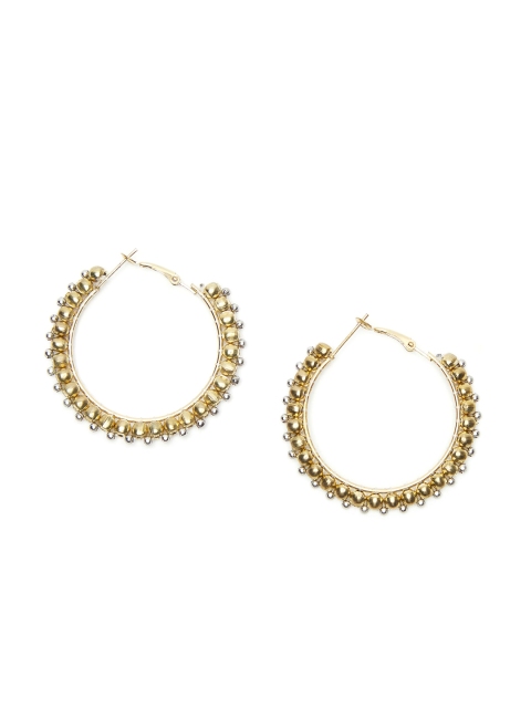 

Fabindia Gold-Toned Contemporary Hoop Earrings