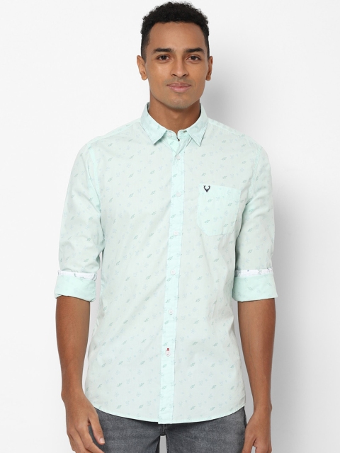 

Allen Solly Sport Men Green Floral Printed Casual Shirt