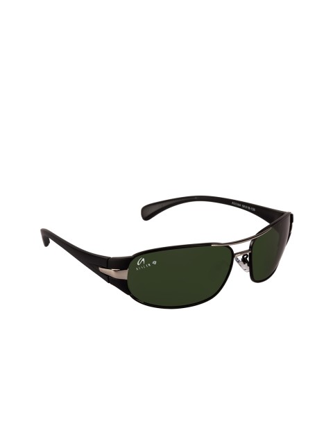 

AISLIN Unisex Black Toughened Glass UV Protected Rectangular Sunglasses