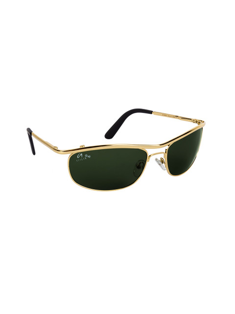 

AISLIN Men Green Rectangle Sunglasses