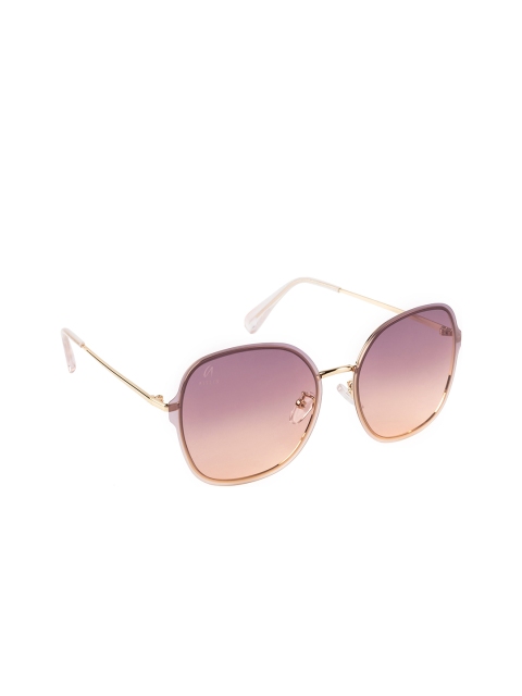 

AISLIN Women Purple UV Protected Round Sunglasses