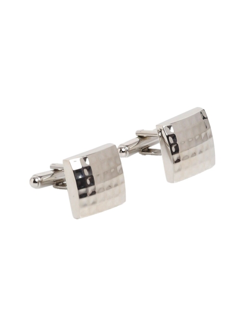 

Alvaro Castagnino Silver Textured Square Cufflinks